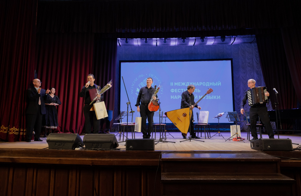 Квартет «Скиф» принял участие во II Международном фестивале народной музыки «Молодежь. Искусство. Созидание»